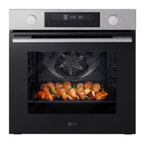 LG Forno 72L Classe A 11 modalità di cottura, Frittura ad aria, Modalità pizza, Lievitazione, Pulizia pirolitica Acciaio