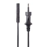 StarTech.com Cavo di Alimentazione CA da 2m, Spina EuroPlug a C7, 2.5A-250V, 18AWG, Cavo Elettrico di Ricambio con spina italiana per Notebook / Stampanti/Monitor/Laptop, Cavo alimentazione bipolare