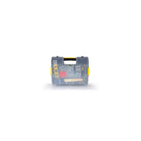 Stanley 1-97-483 Cassetta degli attrezzi Scatola per minuteria Nylon Nero, Trasparente, Giallo