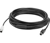 Logitech GROUP 10m Extender Cable cavo PS/2 6-p Mini-DIN Nero