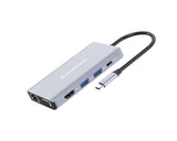 Conceptronic DONN20G Cablato USB 3.2 Gen 1 (3.1 Gen 1) Type-C Grigio