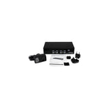 StarTech.com Switch KVM USB 4 porte, montabile a rack 1U, con OSD