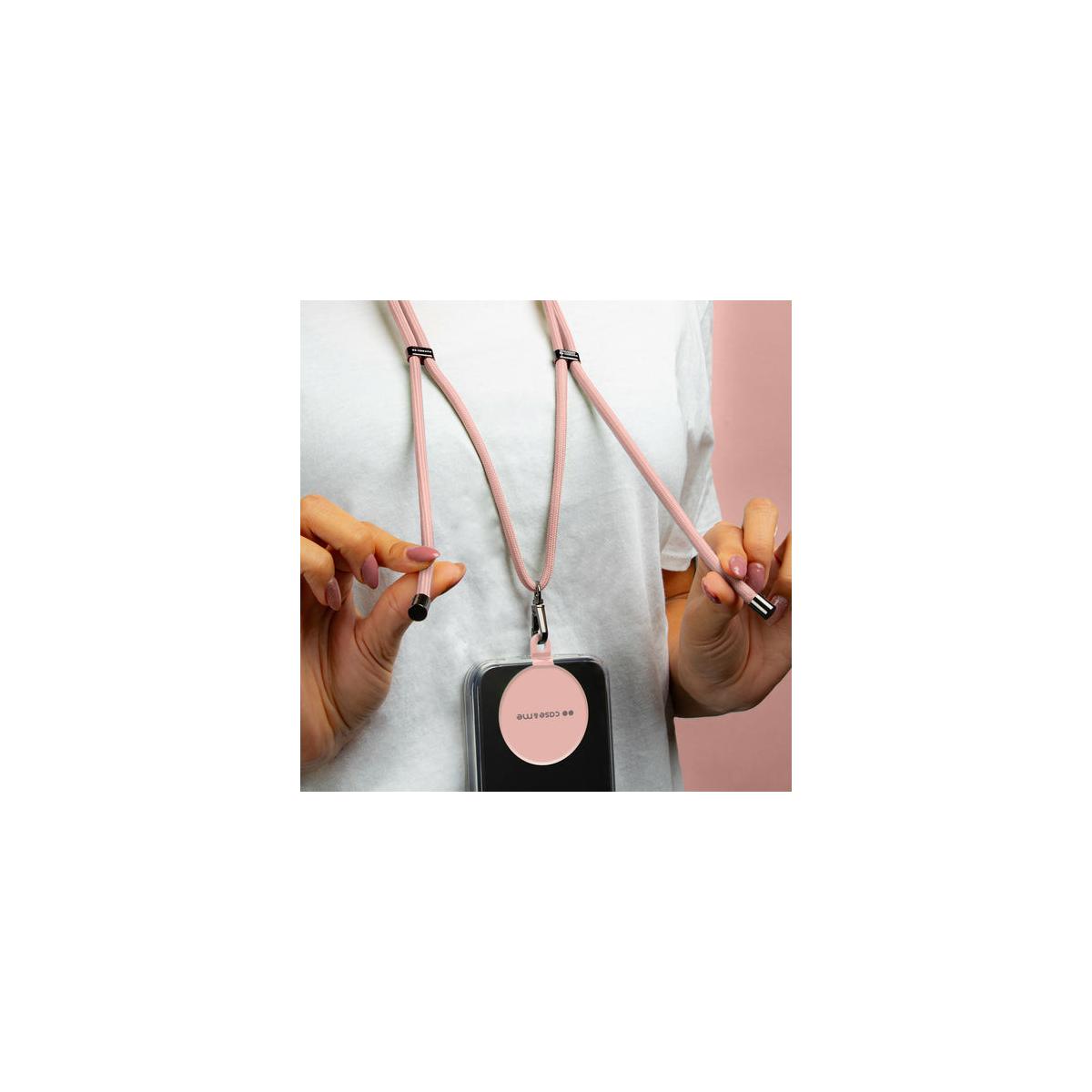 Simply Lace - Laccio universale per smartphone con placchetta Rosa