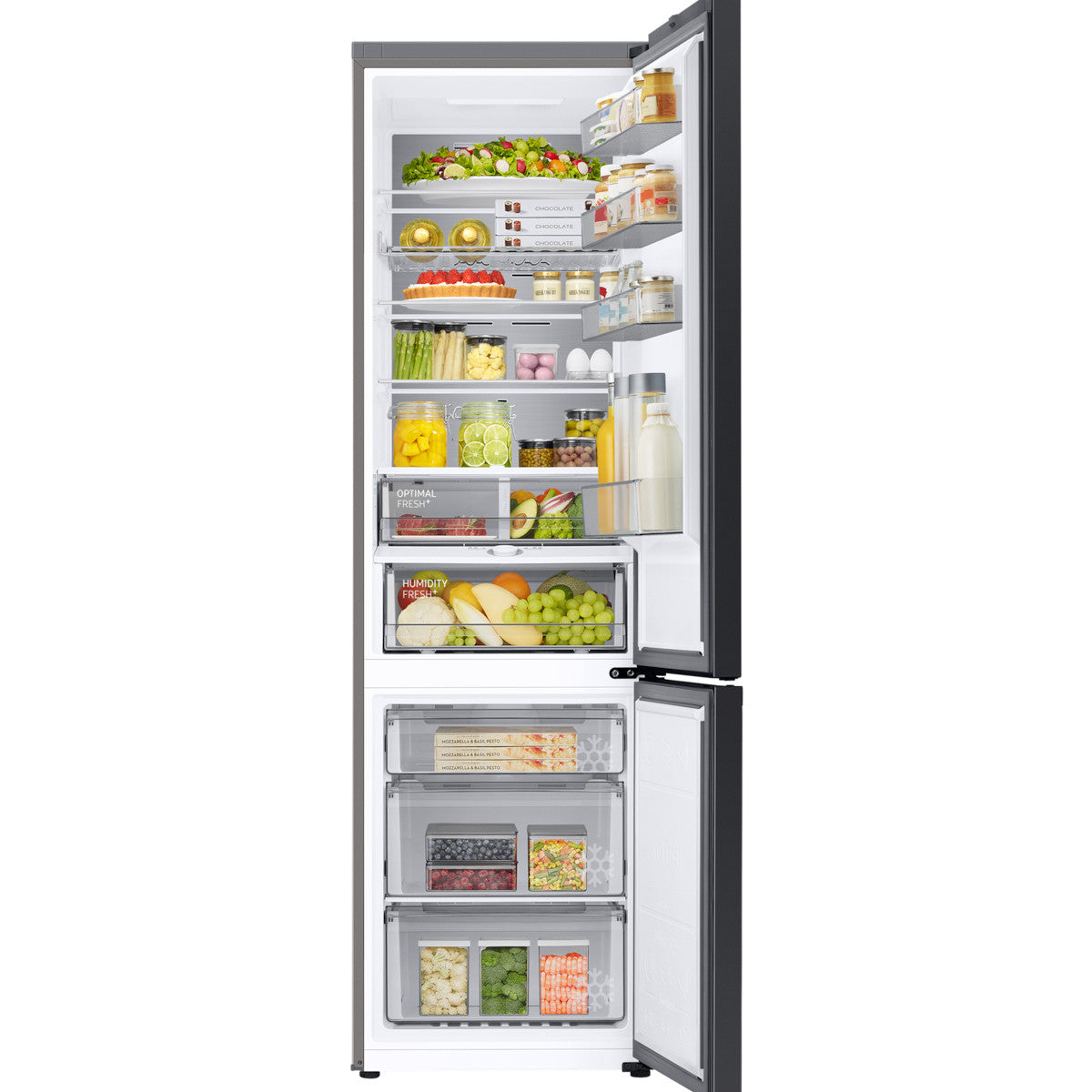 Samsung RB38C7B5BS9 frigorifero Libera installazione 273 L Acciaio inox