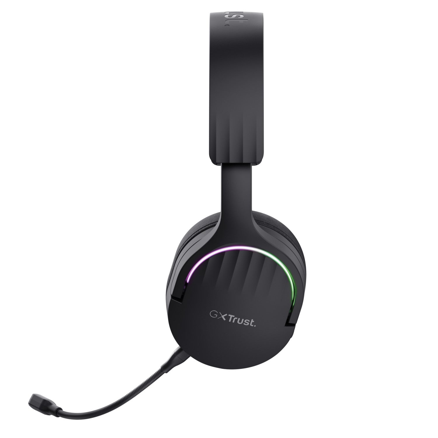 Trust GXT 491 Fayzo Auricolare Con cavo e senza cavo A Padiglione Giocare USB tipo-C Bluetooth Nero