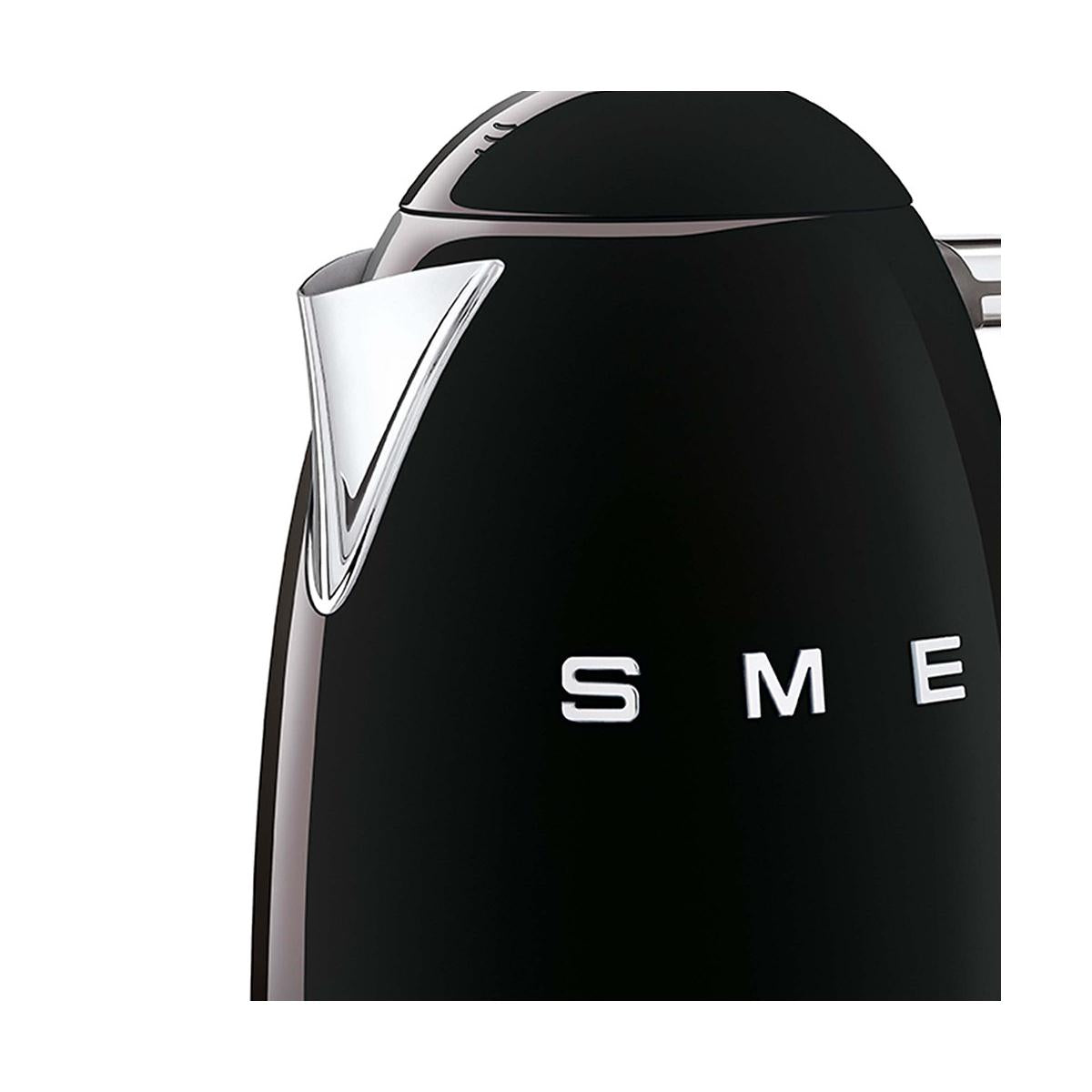 Smeg KLF03BLEU Bollitore Standard 50's Style pollici Nero lucido
