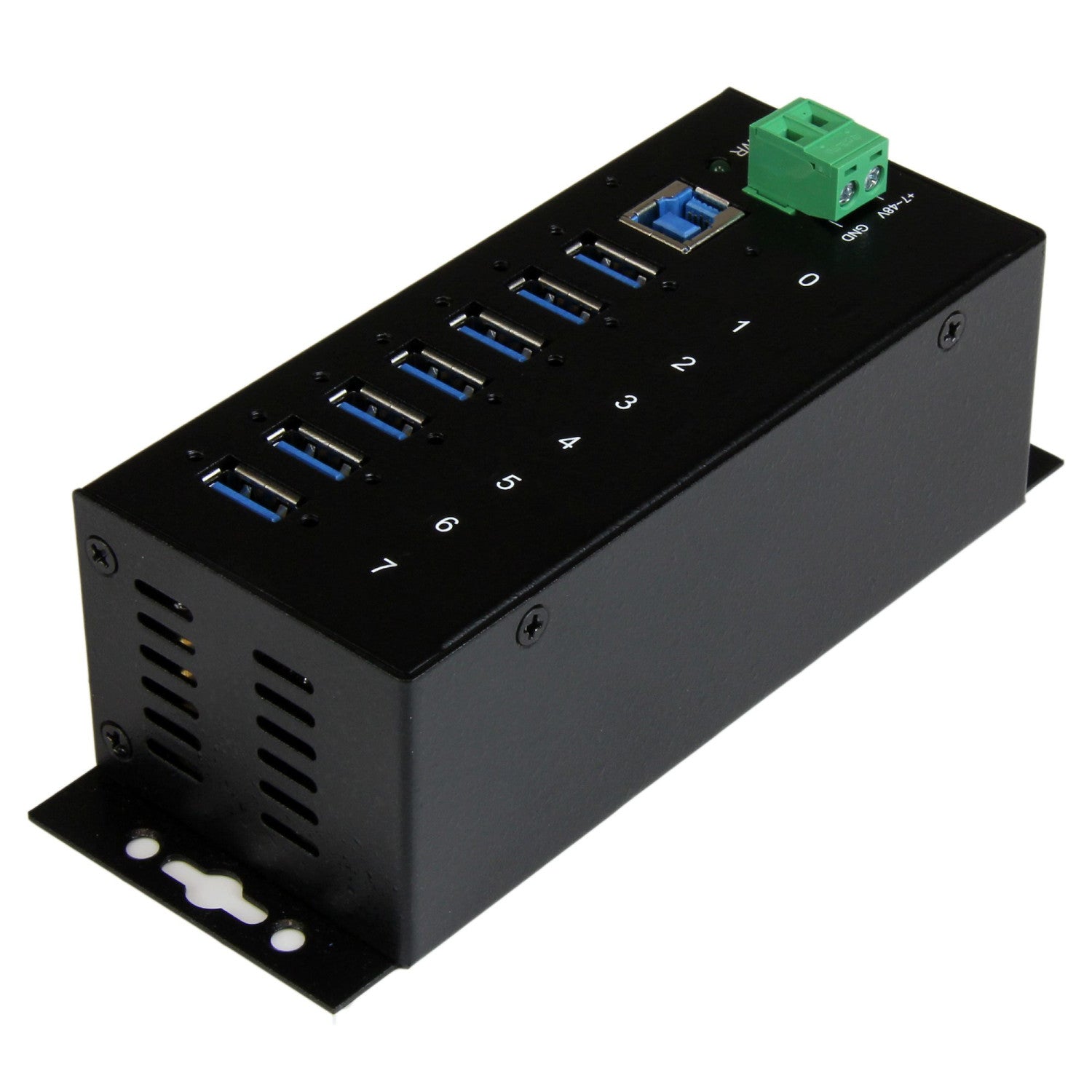 StarTech.com ST7300USBME hub di interfaccia USB 3.2 Gen 1 (3.1 Gen 1) Type-B 5000 Mbit/s Nero