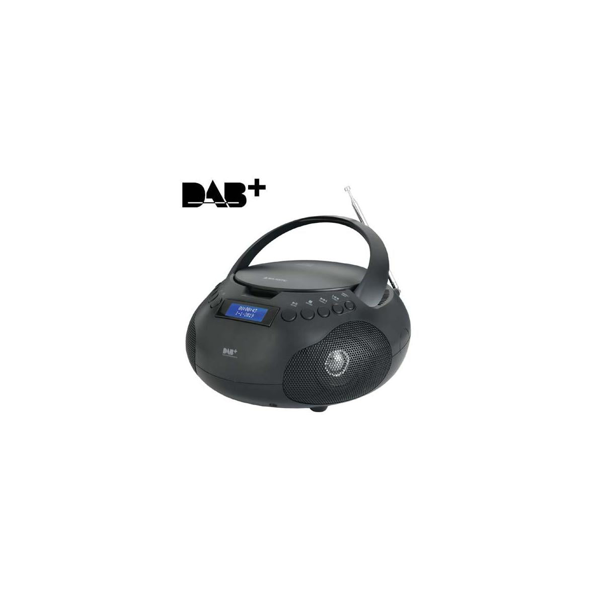 New Majestic AH-264 DAB Digitale DAB, DAB , FM Nero Riproduzione MP3