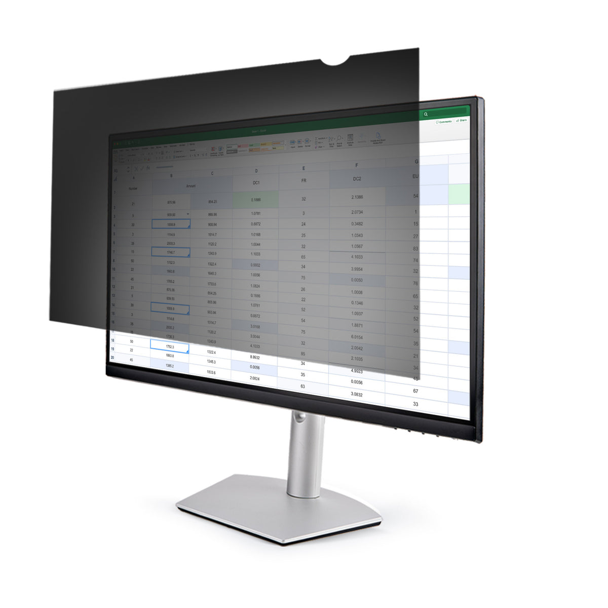 StarTech.com PRIVACY-SCREEN-22MB schermo anti-riflesso Filtro per la privacy senza bordi per display 55,9 cm (22")