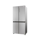 Haier Cube 83 Serie 3 Multidoor HCR3818ENMM ClasseE 467lt-Platino, Stainless steel