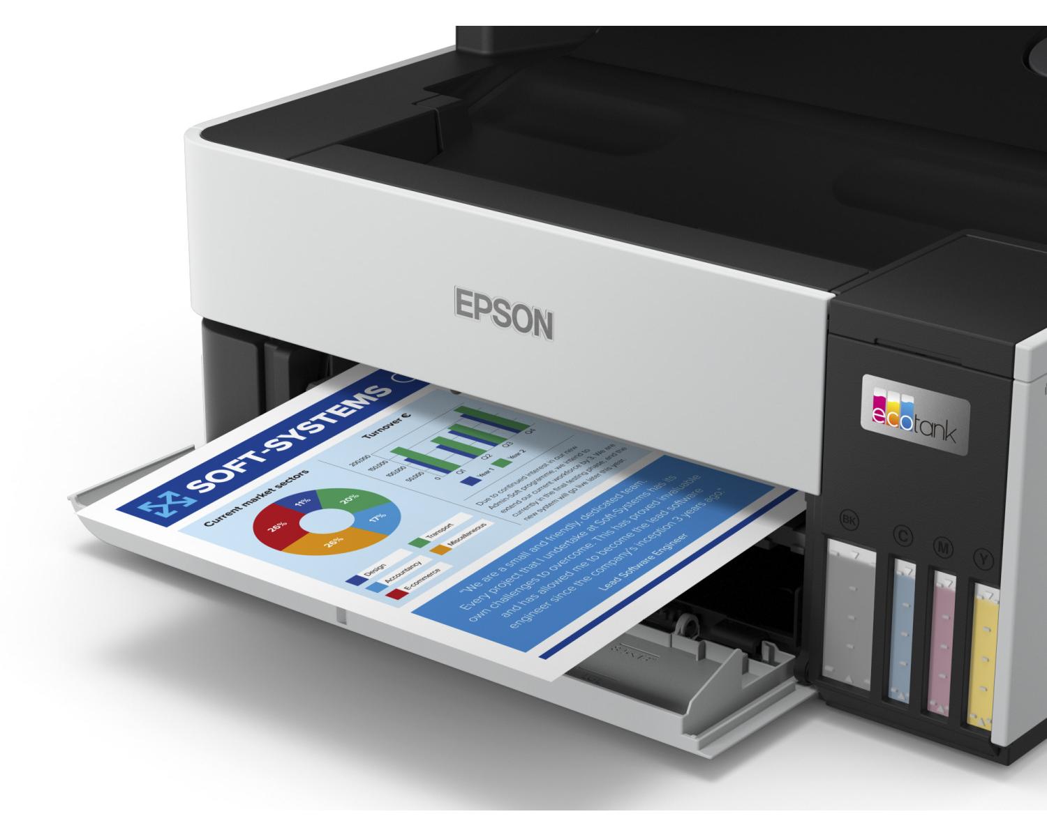 Epson Stampante Multifunzione EcoTank ET5170 Grigio Nero