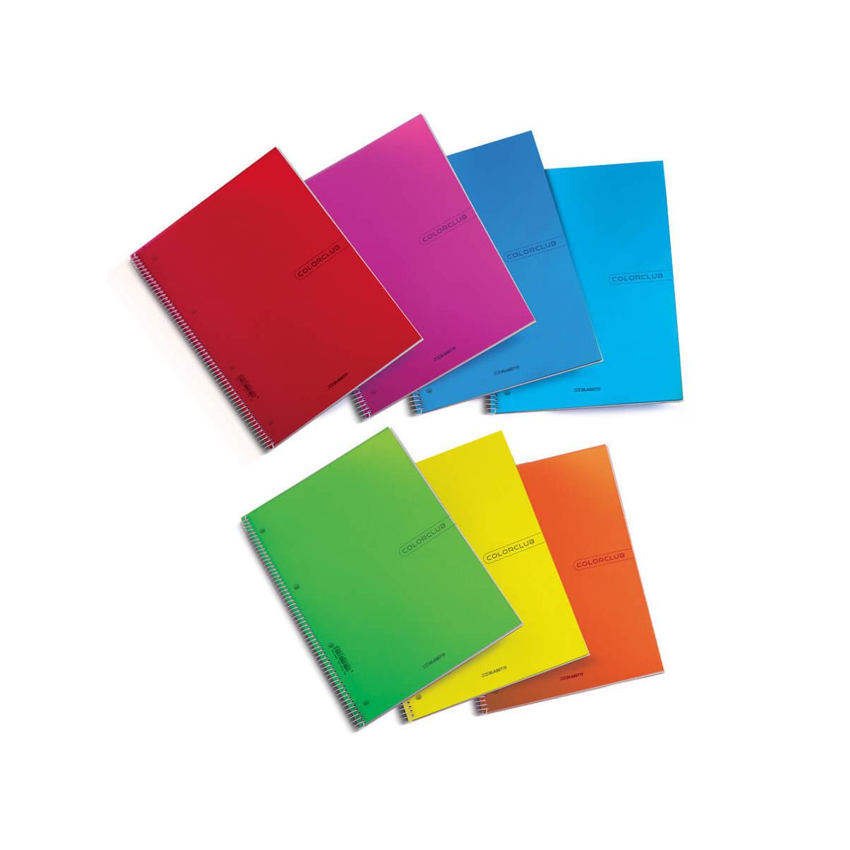 Blasetti 6521 quaderno per scrivere A5 70 fogli Colori assortiti