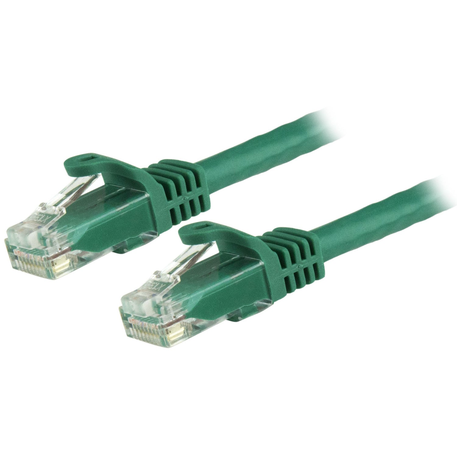 StarTech.com Cavo patch CAT6 da 7,5 m - Filo di rame al 100 - Connettore antistrappo - Verde