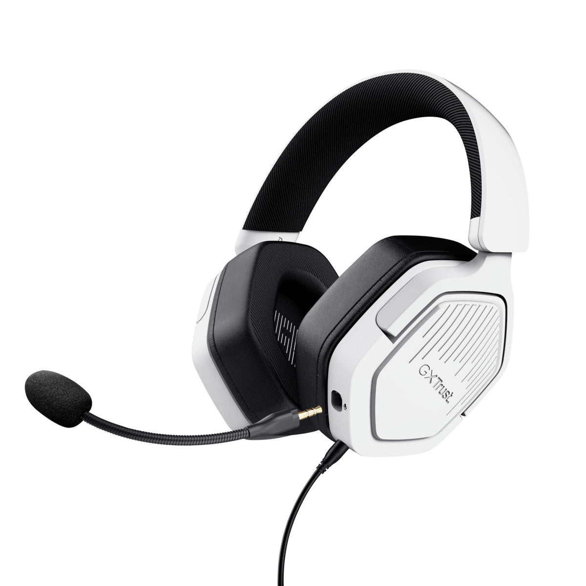 Trust GXT492W Carus Auricolare Cablato A Padiglione Giocare Bianco