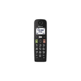 Panasonic KX-TGU110EXB telefono Telefono DECT Nero