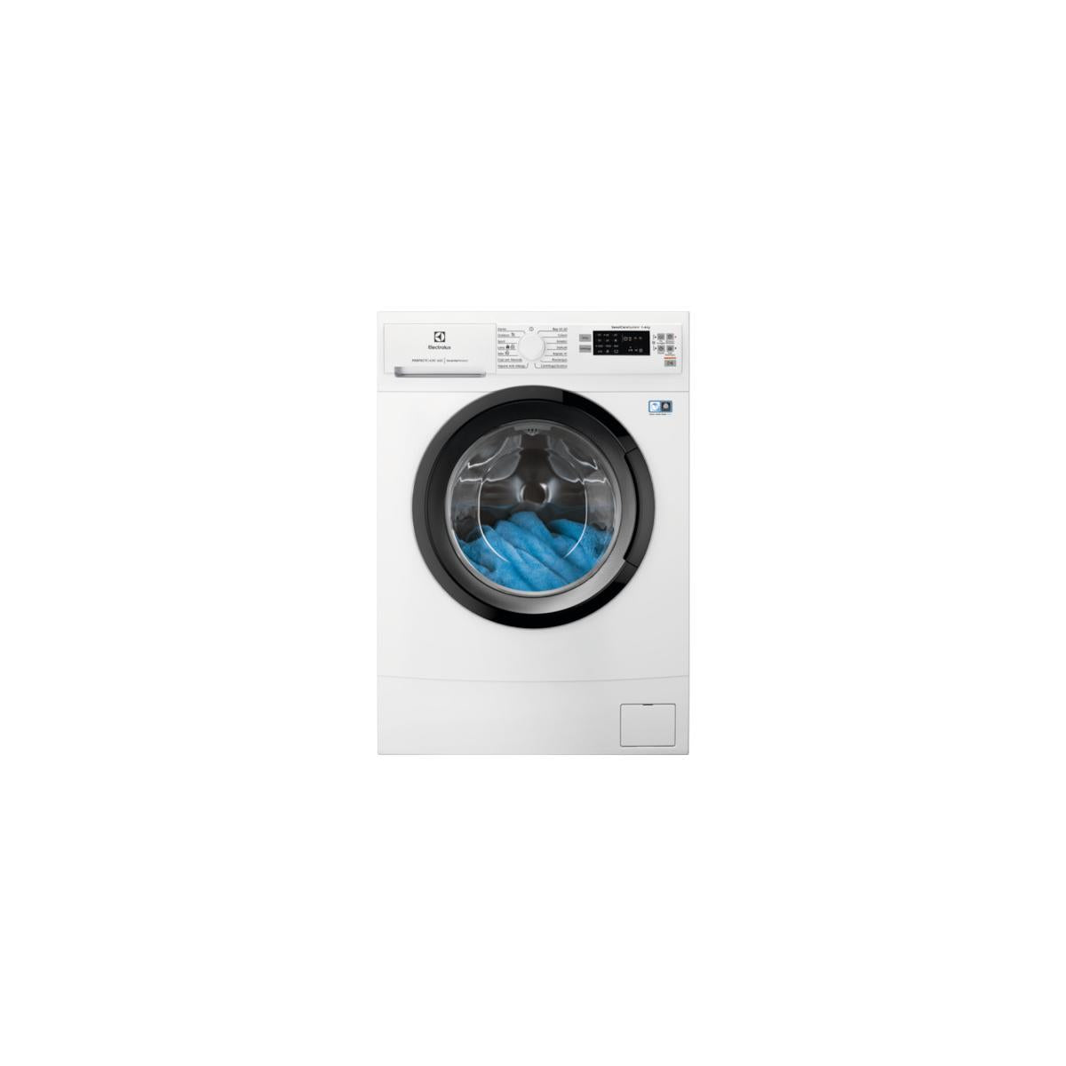 Electrolux SensiCare 600 EW6S526B Lavatrice Caricamento frontale 6 kg 1151 Giri/min Argento Bianco