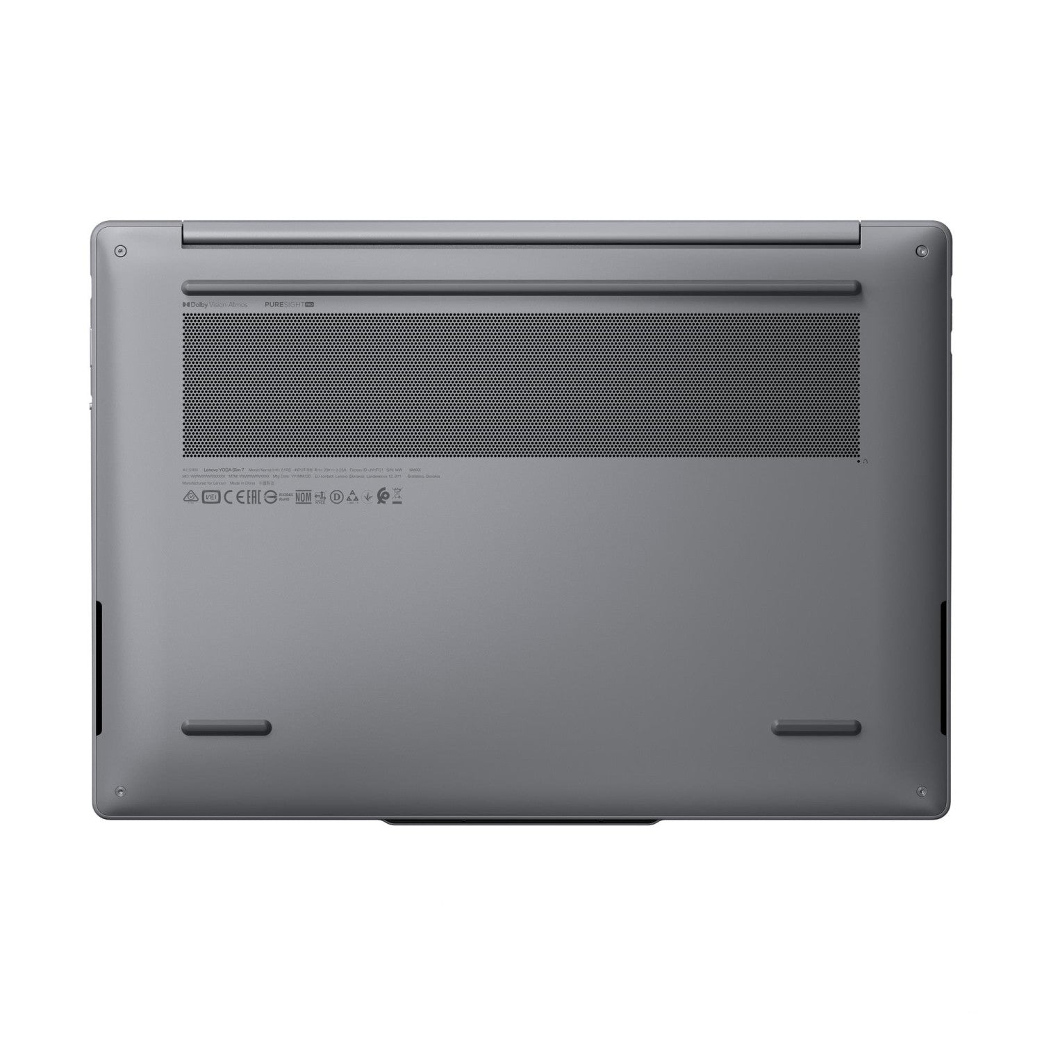 Lenovo Yoga Notebook Slim 7 Display 14.0'' WUXGA (1920x1200) OLED Processore INTEL CORE U5 322 Memoria RAM 16GB Memoria SSD 1TB Scheda grafica Integrata Sistema Operativo WINDOWS 11 HOME LUNA_GREY Caricatore NON incluso