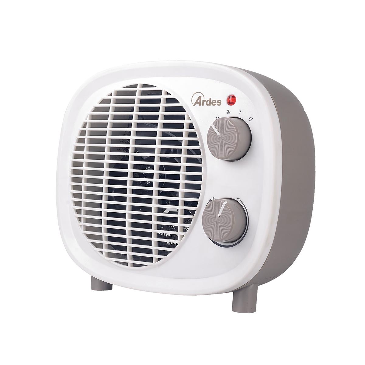 Stufetta Elettrica Ardes AR4F08 Termoventilatore Interno Marrone Bianco 2000 W