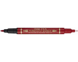 Pentel N75W-BE marcatore permanente Combinata Rosso 1 pz