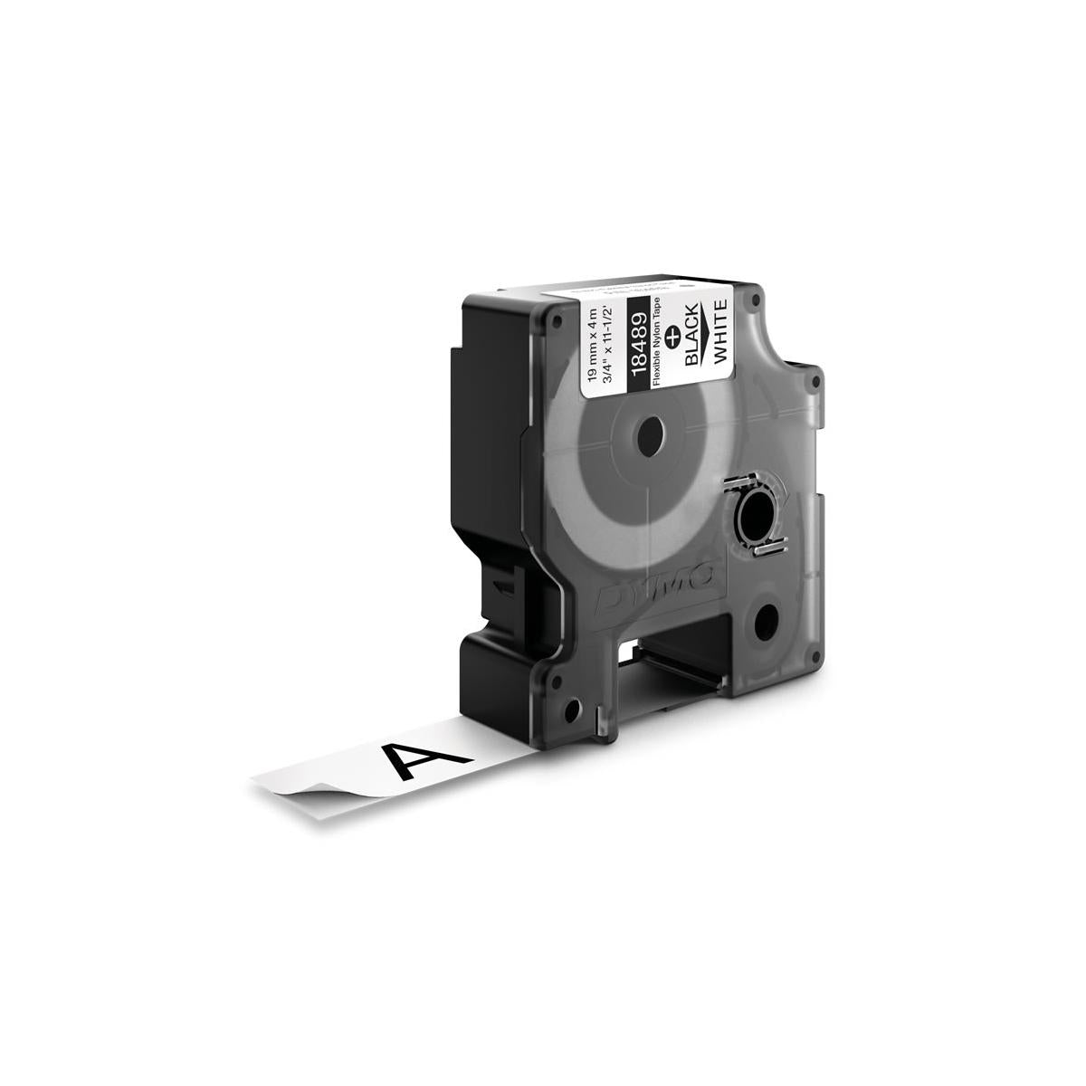 DYMO 18489 nastro per etichettatrice Nero su bianco