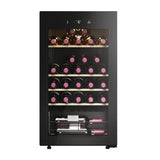 Haier Wine Bank 50 Series 3 HWS34GGH1 Cantinetta vino con compressore Libera installazione Nero 34 bottiglie Venduto come Grado B 6930265340600
