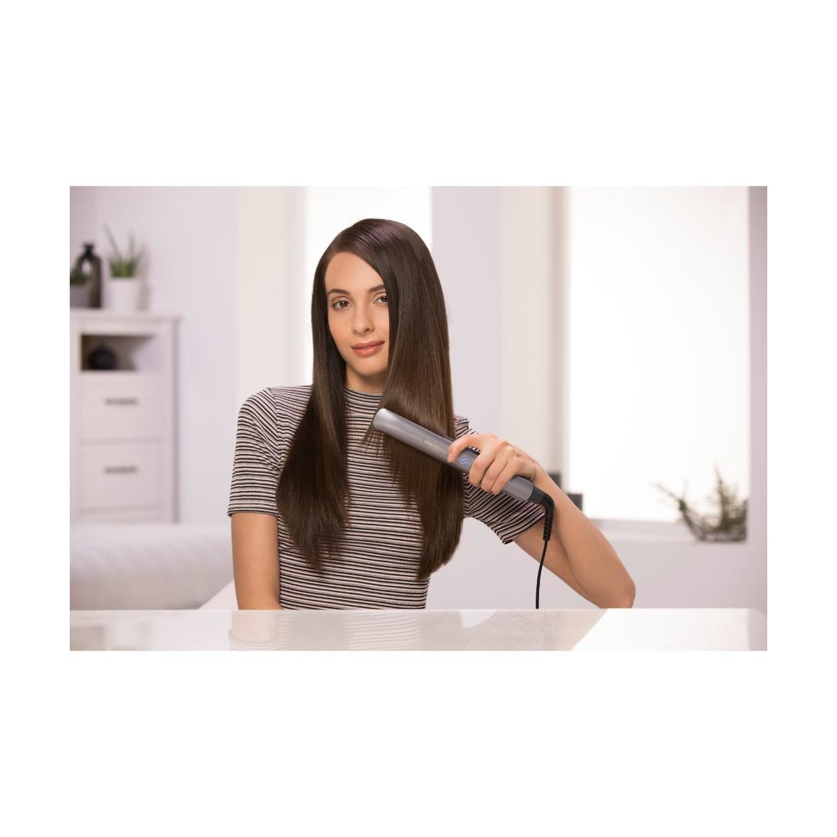 Remington S 8598 Piastra per Capelli Lisciante a Caldo Nero Grigio