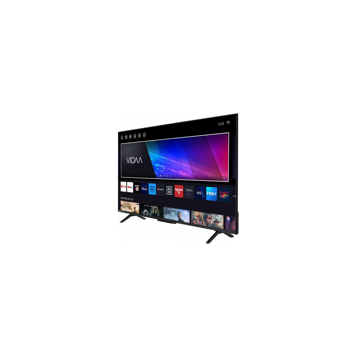 Toshiba 55QV2463DA TV 139,7 cm (55") 4K Ultra HD Smart TV Nero 250 cd/m²