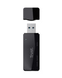 Trust Nanga 21935-TRT Lettore Usb 3.1 di Scheda ad Alta Velocita' Nero