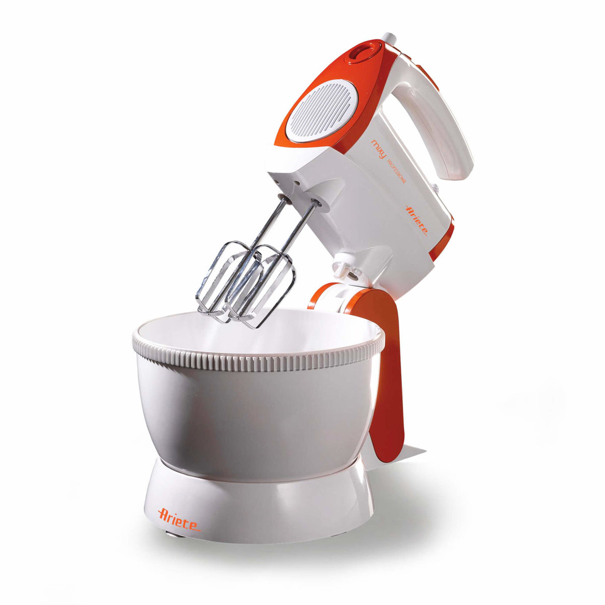 Ariete 1565/1 Sbattitore con Base Rosso Bianco 300 W