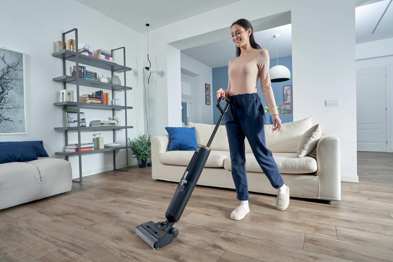 Hoover HW3P10 011 aspirapolvere senza filo Nero Senza sacchetto