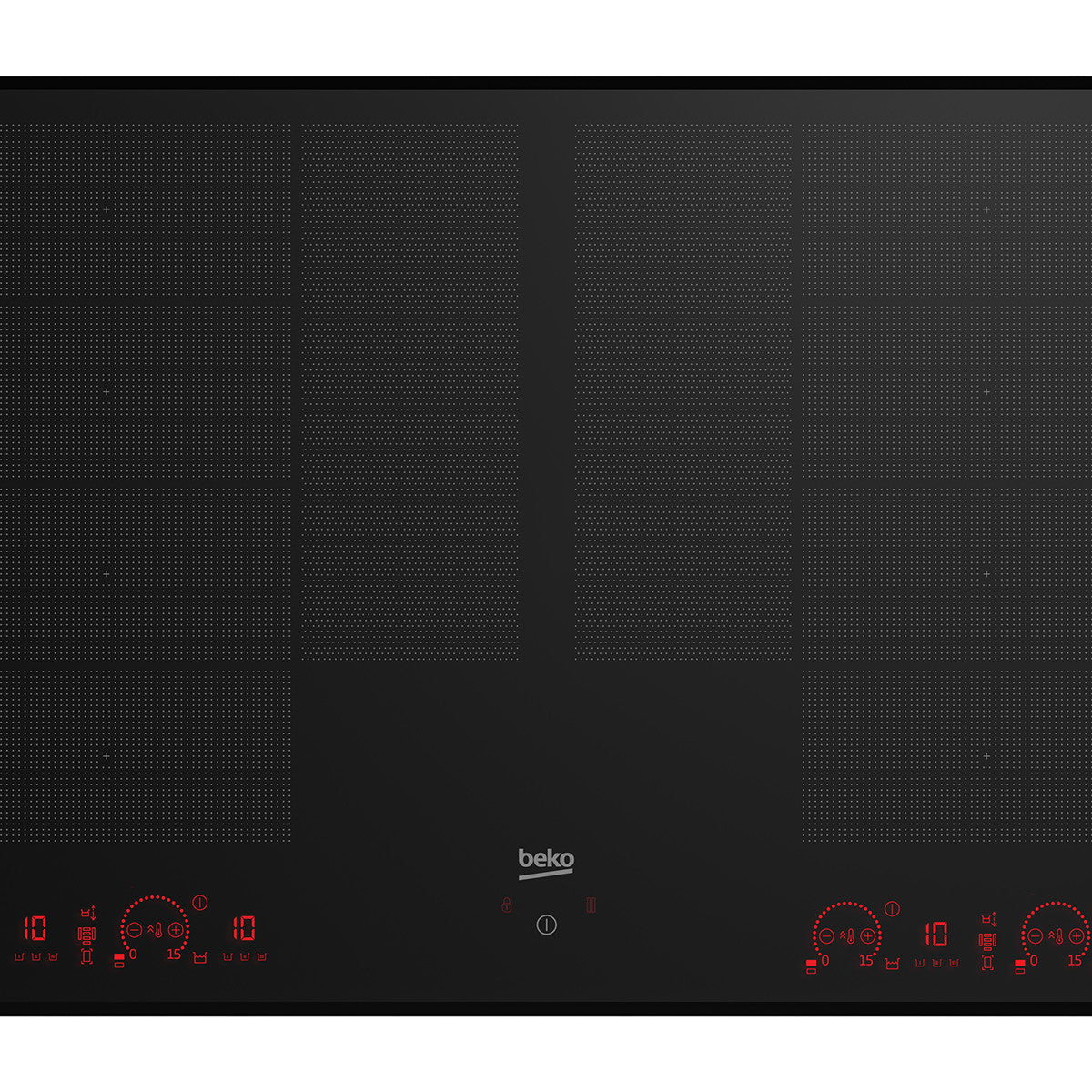 Beko HII88810NTI Nero Da incasso 80 cm Piano cottura a induzione 8 Fornelli