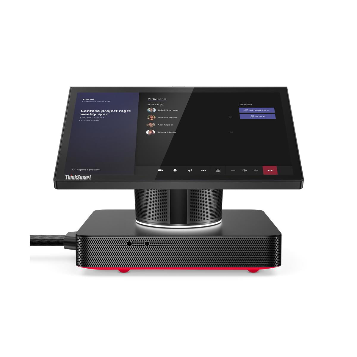 Lenovo ThinkSmart Hub Intel Core i5 i5 8365UE 25.6 cm 10.1pollici 1920 x 1200 Pixel Touch screen PC All in one 16 GB DDR4 SDRAM 256 GB SSD Windows 10 IoT Enterprise WiFi 5 802.11ac Nero