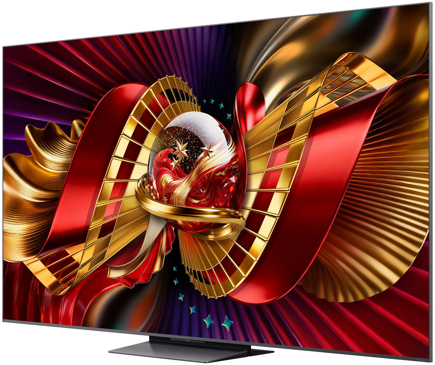 TCL C8L TV 65C8L SQD Mini LED da 65", 4K HDR, 5000 nit, 2.040 zone di dimming, Google TV, 144Hz, Dolby Vision Atmos, Audio Bang Olufsen