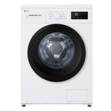 LG F4NA1009NWK Lavatrice 9kg, Classe A, 1400 giri, Programma igiene con vapore, Top rimovibile, White