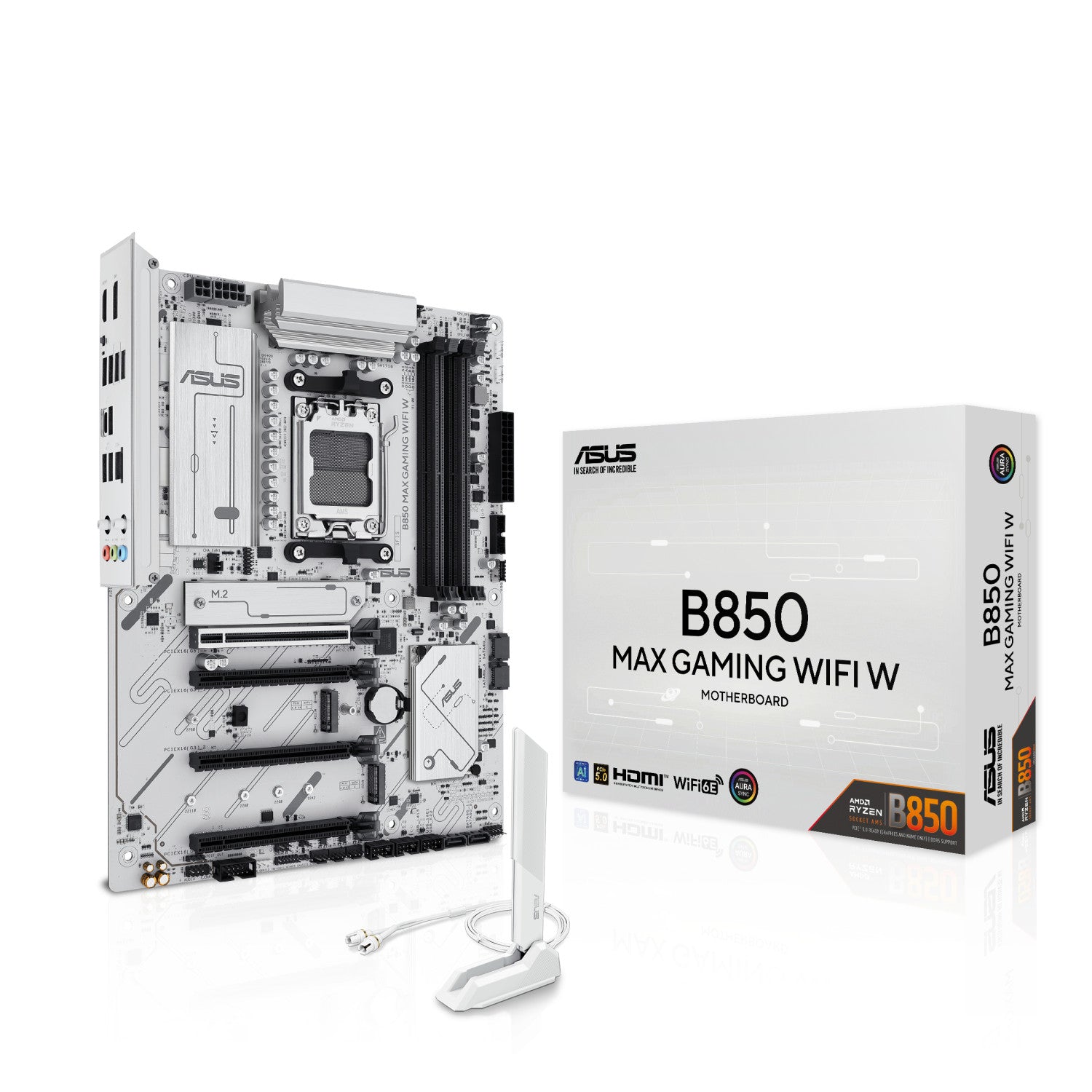 ASUS B850 MAX GAMING WIFI W AMD B850 Socket AM5 ATX