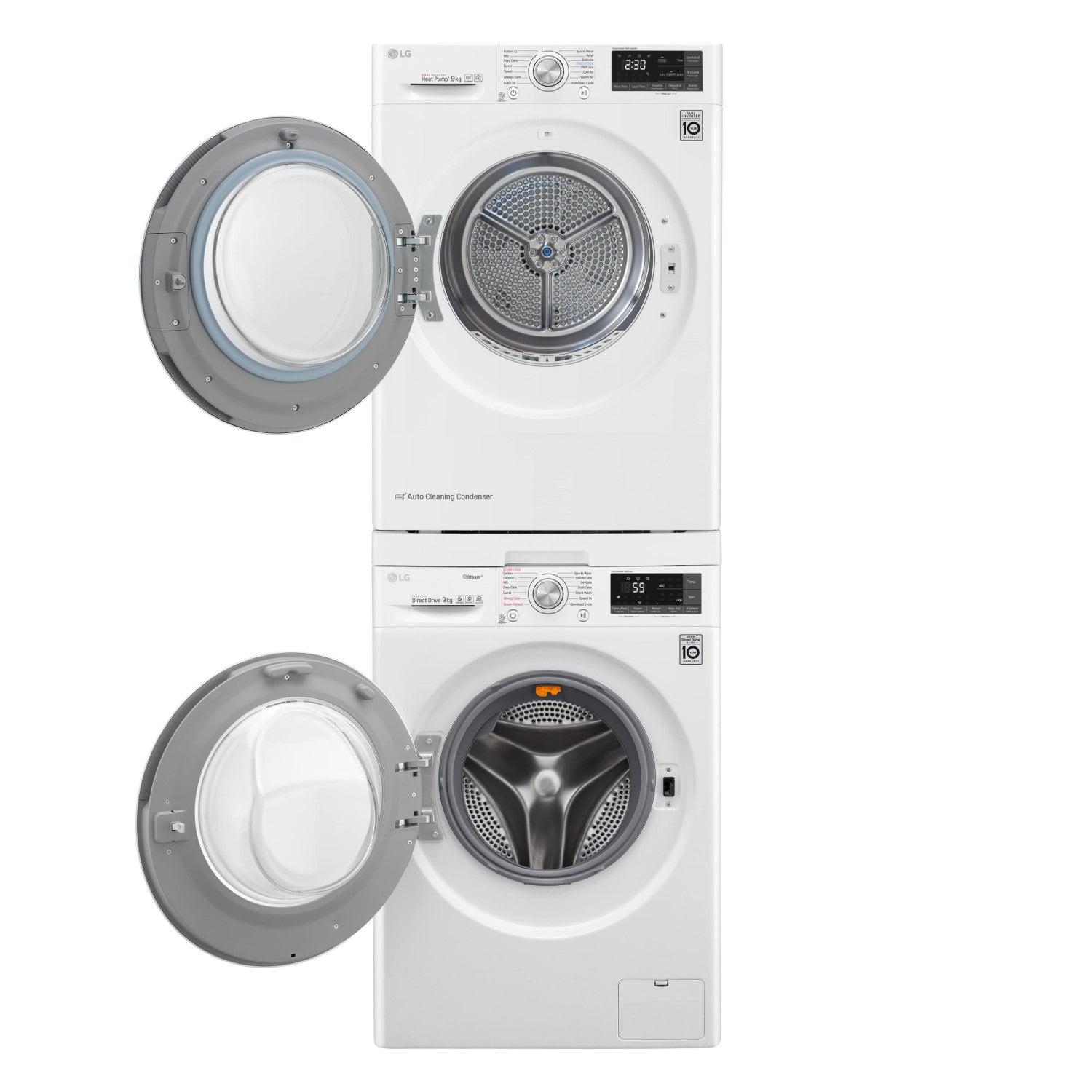 LG DSTWH accessorio e componente per lavatrice Kit di sovrapposizione 1 pz Bianco