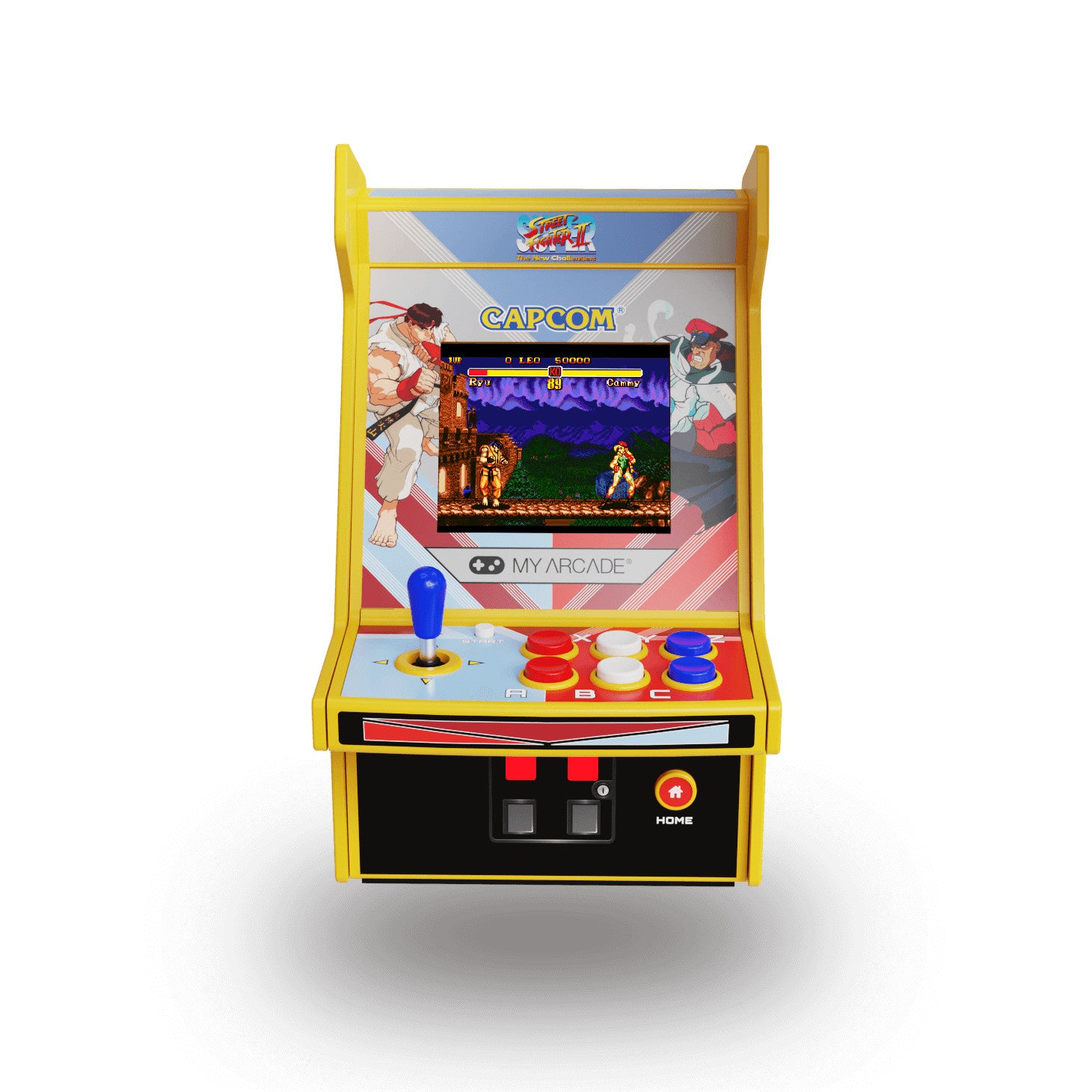 My Arcade Super Street Fighter II Micro Player Pro Console da gioco Portatile Multicolore
