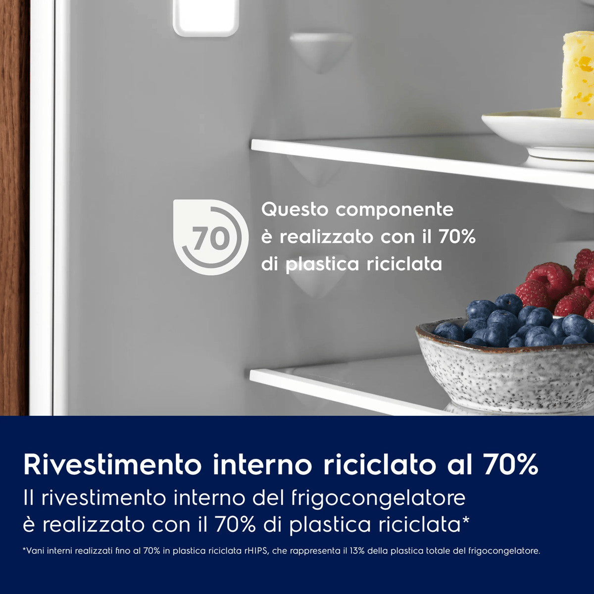 Electrolux KNG8CD18S frigorifero Da incasso 249 L Bianco