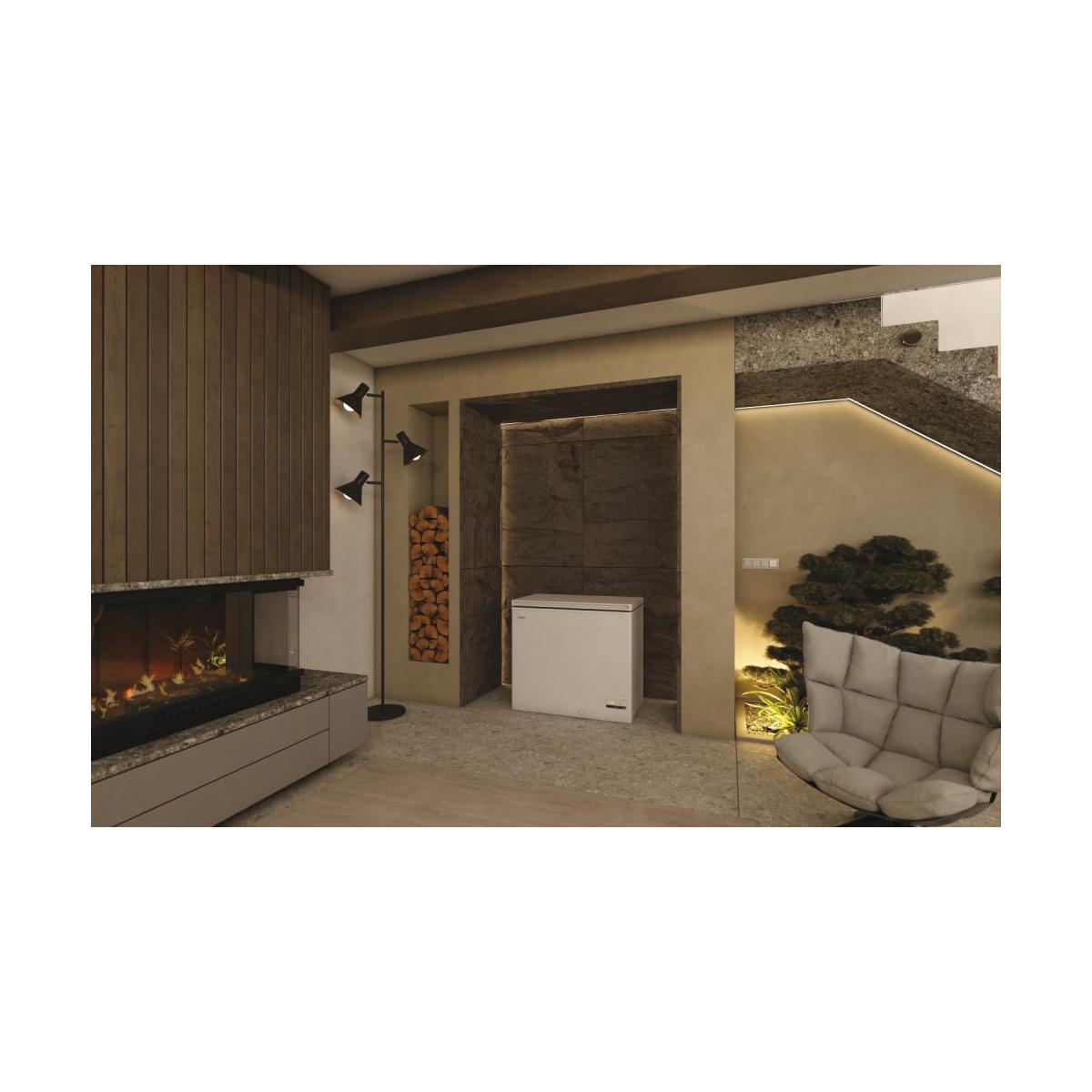 Haier HCE200D Congelatore a pozzo Libera installazione 196 L D Bianco