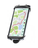 Cellularline Rider Universal Supporto Porta Smartphone in Silicone per Manubrio Tondo Bicicletta Nero