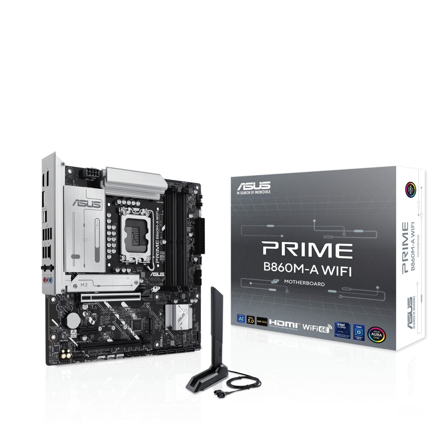 ASUS PRIME B860M-A WIFI Intel B860 LGA 1851 Socket V1 micro ATX