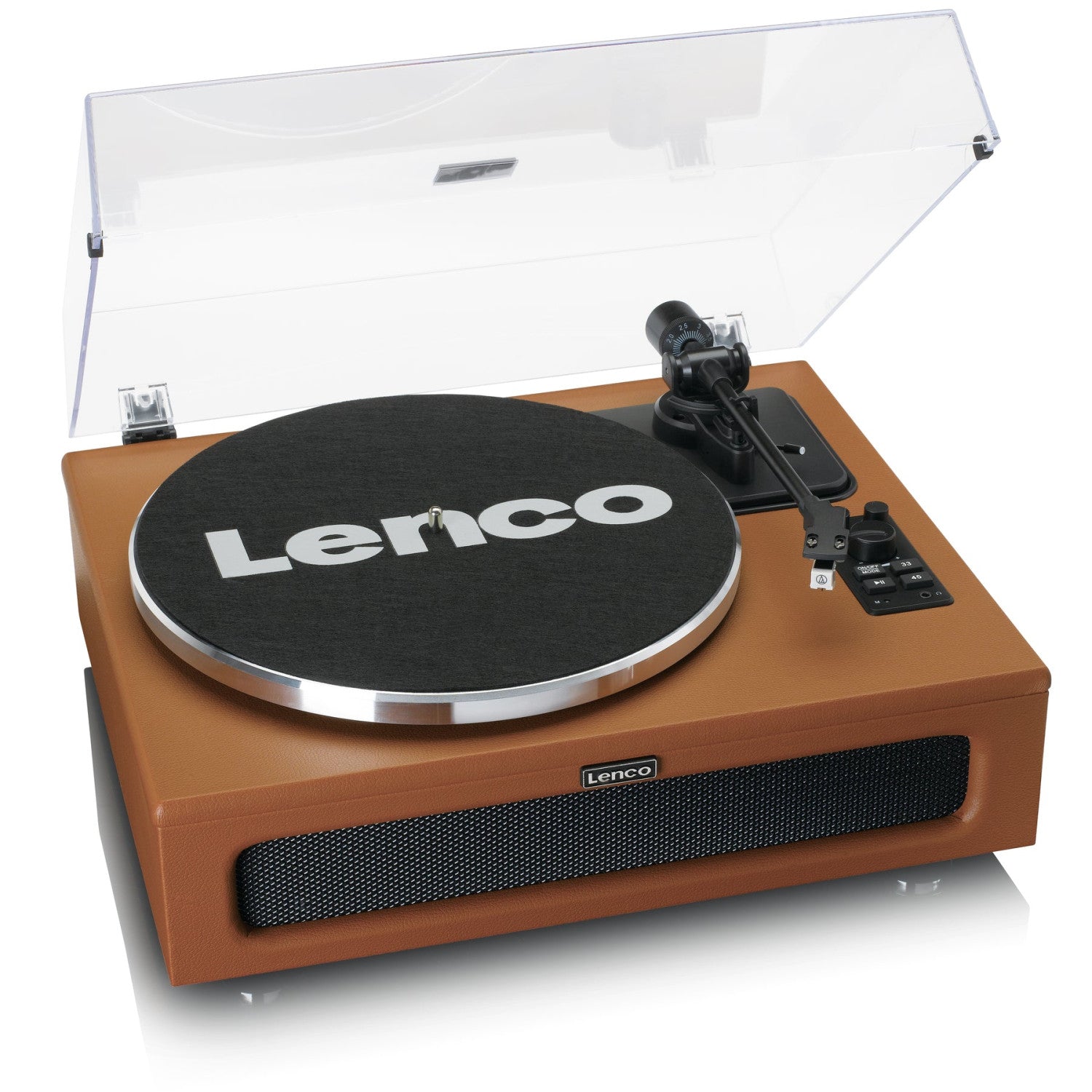 Lenco LS 430BN piatto audio Giradischi con trasmissione a cinghia Marrone Manuale
