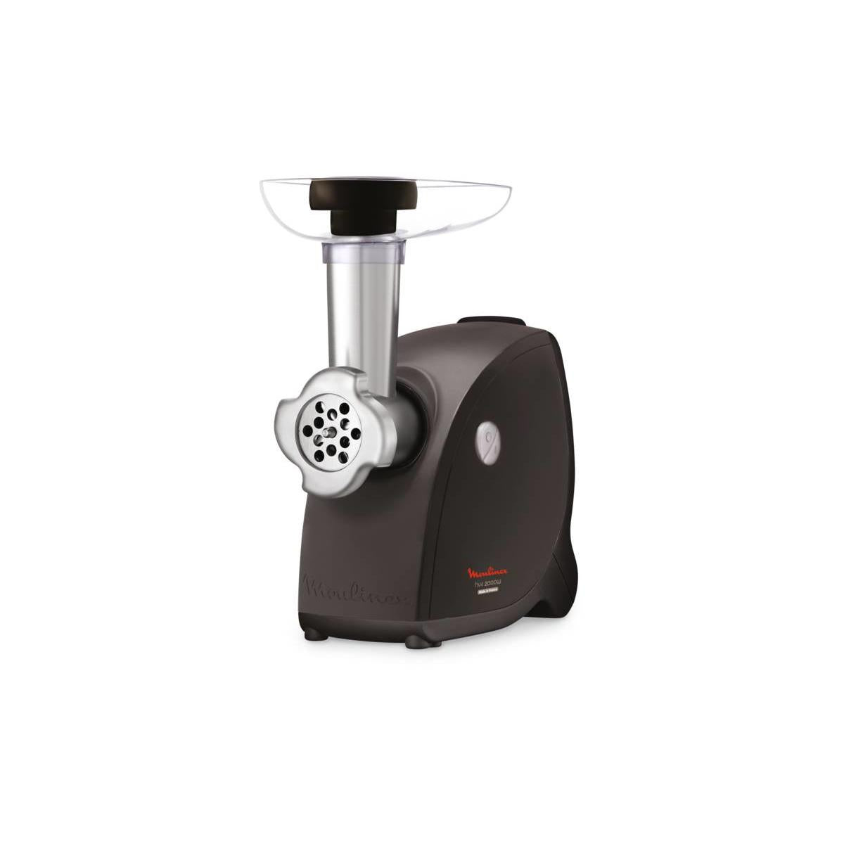 Moulinex ME472832 tritacarne 2000 W Nero, Acciaio inox
