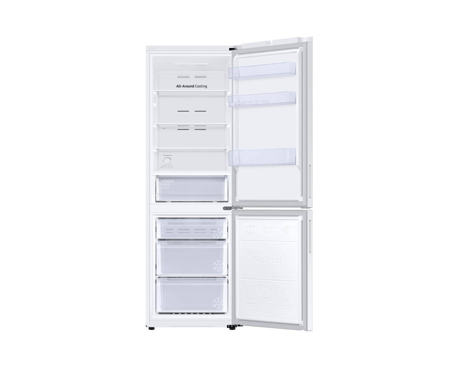 Samsung RB33B610FWW Frigorifero Combinato EcoFlex No Frost 344L Classe F Bianco