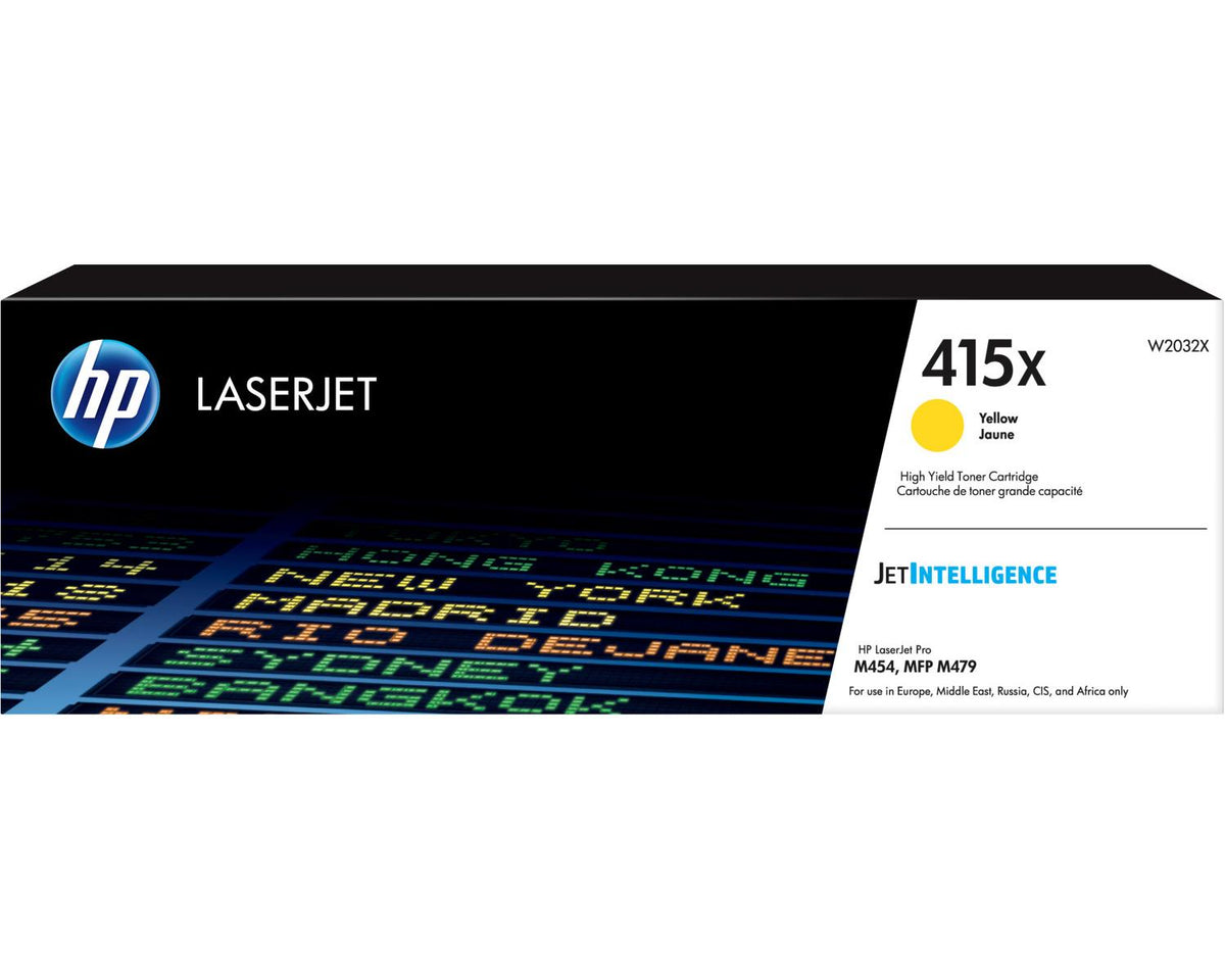 HP Cartuccia Toner Giallo Originale LaserJet 415X ad Alta Capacita'