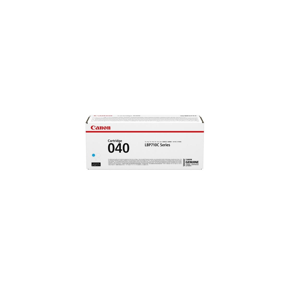 Canon 040 cartuccia toner 1 pz Originale Ciano