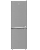 Beko Frigorifero Combi 1.80cm, Classe C, Total NF, Compressore ProSmart Inverter, Metal Look, AeroFlow, HarvestFresh, 35 dBA