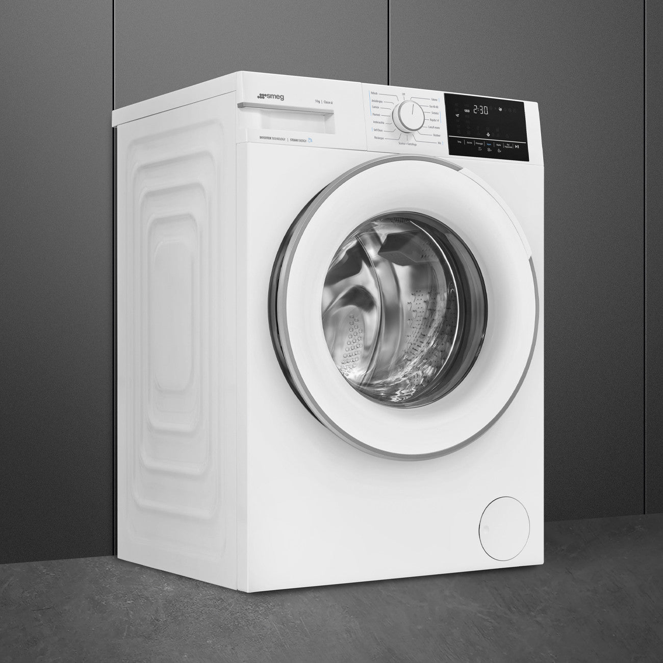 Smeg WN94SEA Lavatrice Caricamento frontale 9 kg 1400 Giri/min Bianco