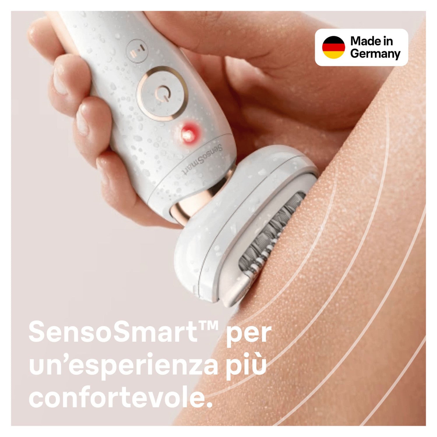 Epilatore Elettrico Braun Silk epil 9 Flex 9-002 Senso Smart Con Testina Flessibile