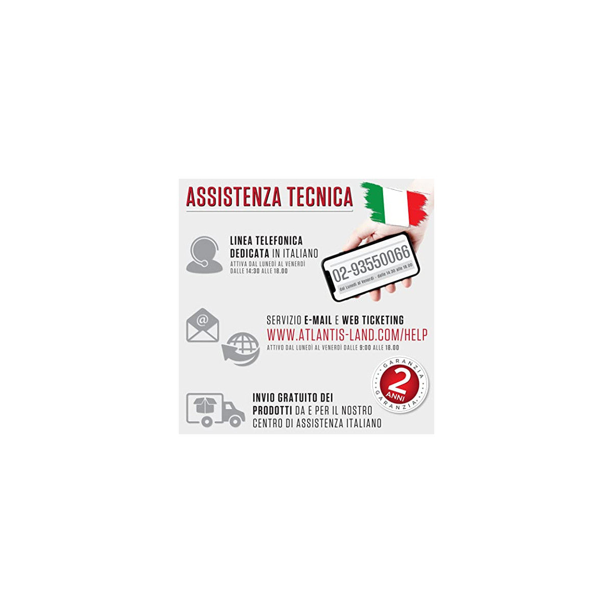 Atlantis Land A03-HP3003P gruppo di continuità (UPS) A linea interattiva 2 kVA 1400 W 6 presa(e) AC